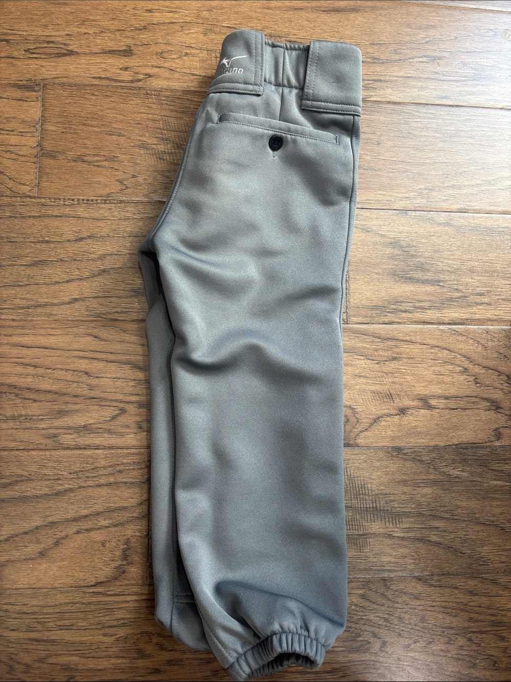 Mizuno Kids Gray Athletic Softball Pants